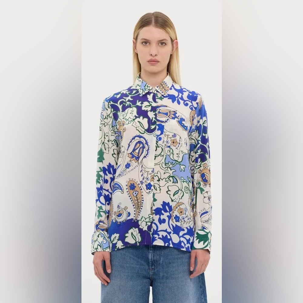 MARELLA Lava silk shirt